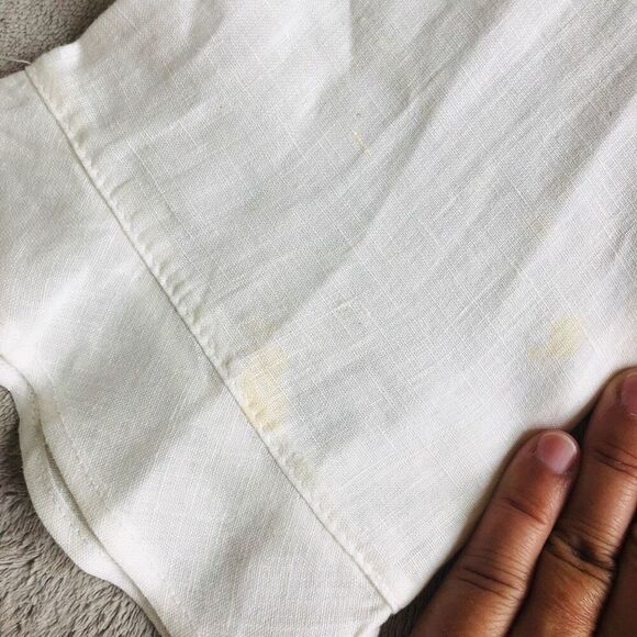 Tin Lizzie Ruffle Collar 3/4 Sleeve Button down Blouse - Picture 14 of 16